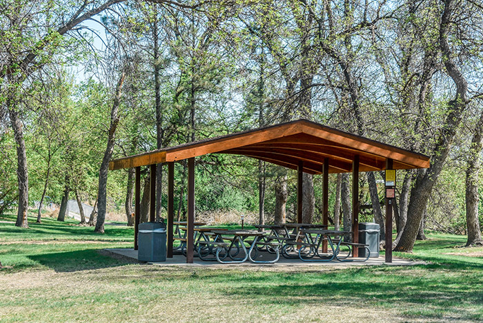 Minot Parks and Recreation | Roosevelt Park Shelters
