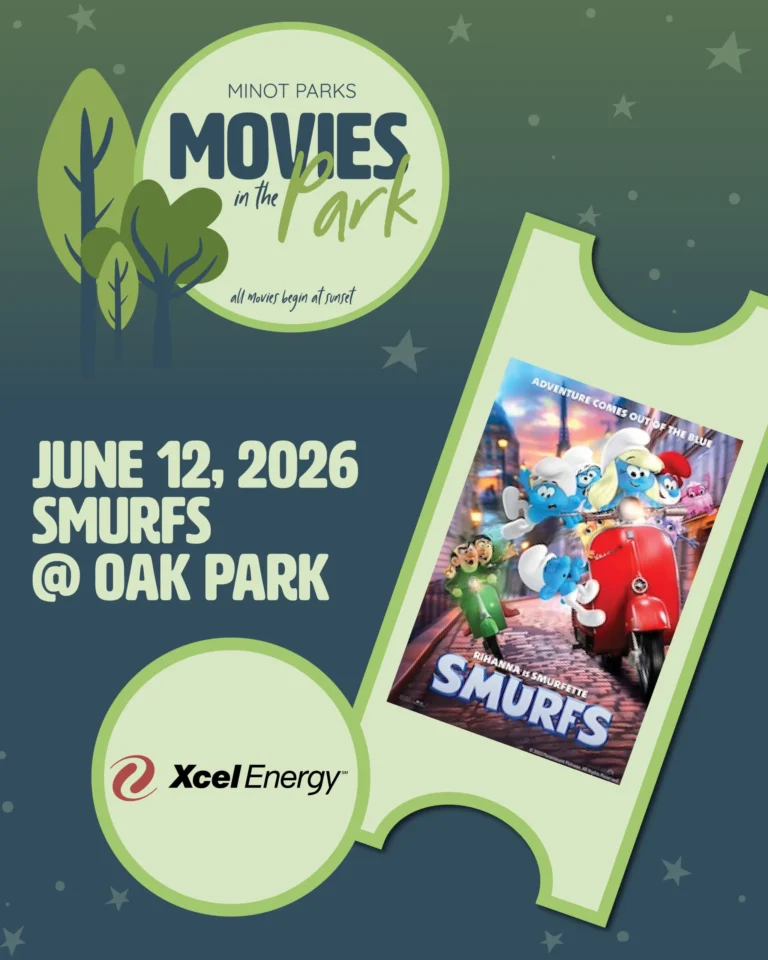 Movies in the Park: Smurfs - June 12, 2026 at Oak Park at Sunset