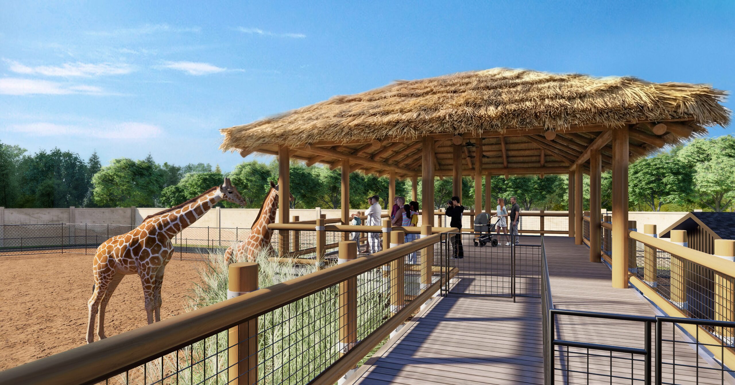 Roosevelt Park Zoo Breaks Ground on African Plains Pavilion Expansion