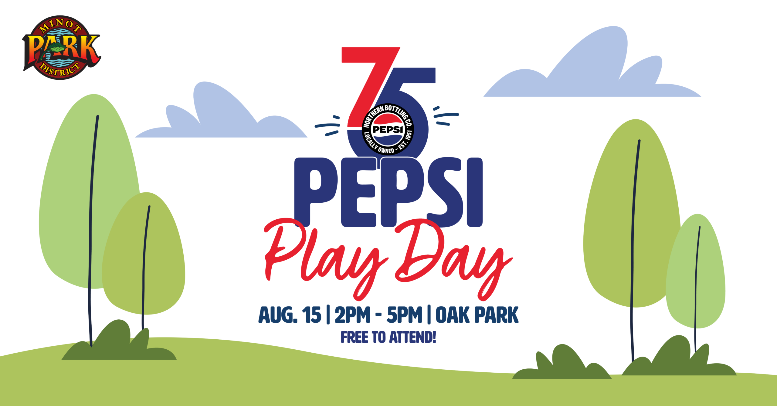 Minot Parks and Northern Bottling Team Up to Celebrate 75 Years of Pepsi