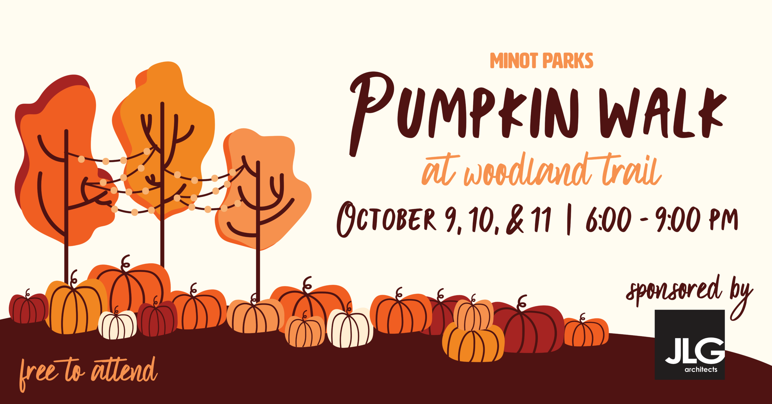 Minot Parks Announces 7th Annual Pumpkin Walk, Expanding to Three Nights